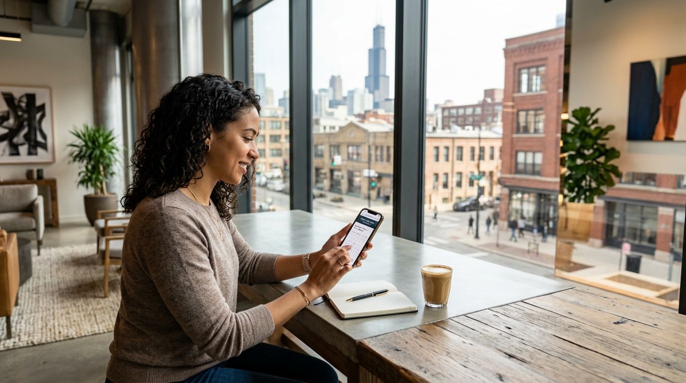 How to book an apartment tour at a Fulton Market high rise