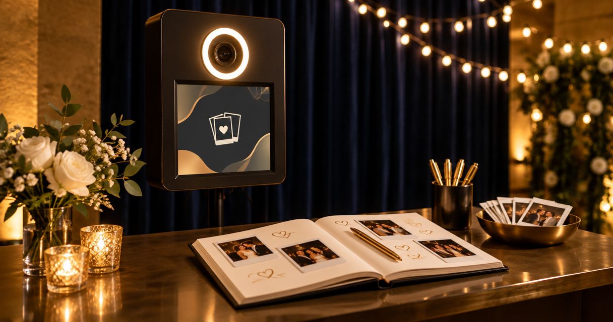 Best photo booth guest book ideas for weddings in 2026