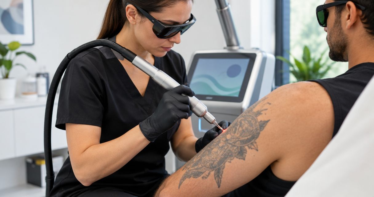 Pico laser tattoo removal for large tattoos: complete 2026 guide