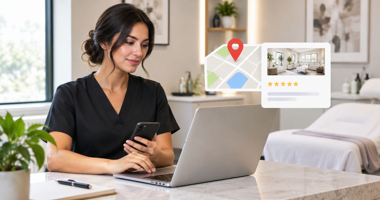 How to connect Google Business Profile to your med spa website
