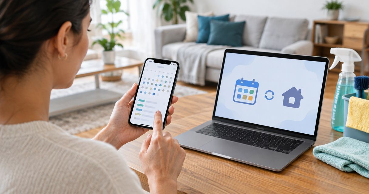 How to connect Google Calendar to your cleaning schedule