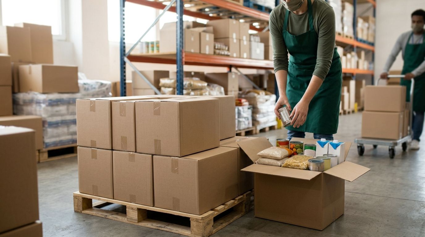 Top emergency food box suppliers for food banks 2026