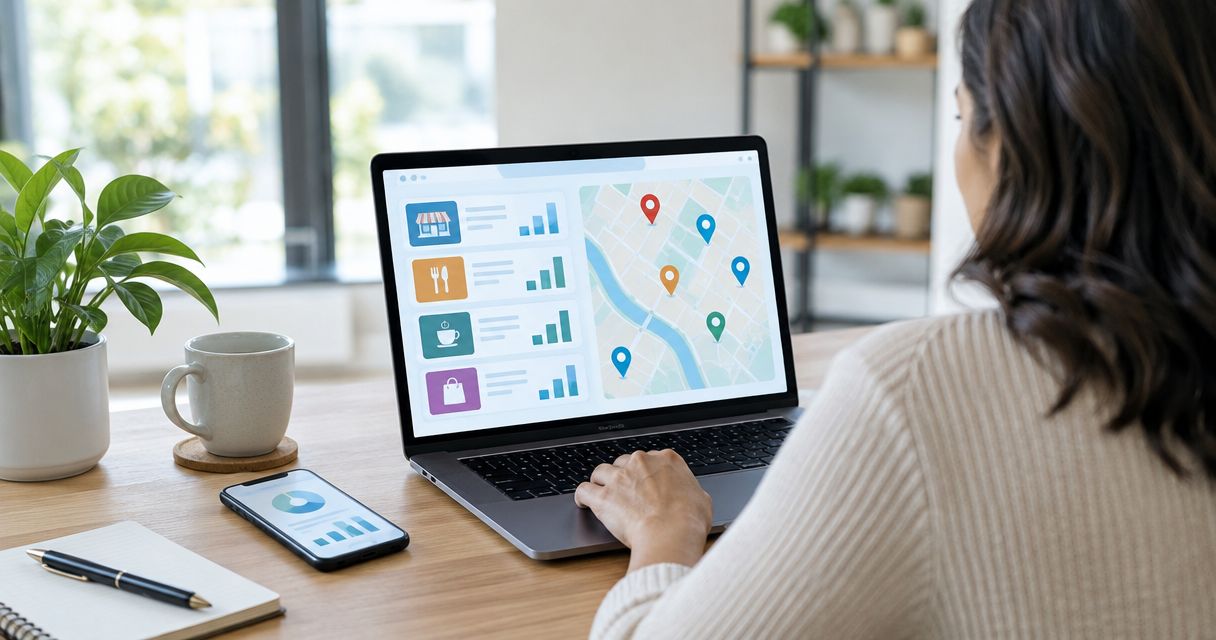Local search volume benchmarks by business category 2026