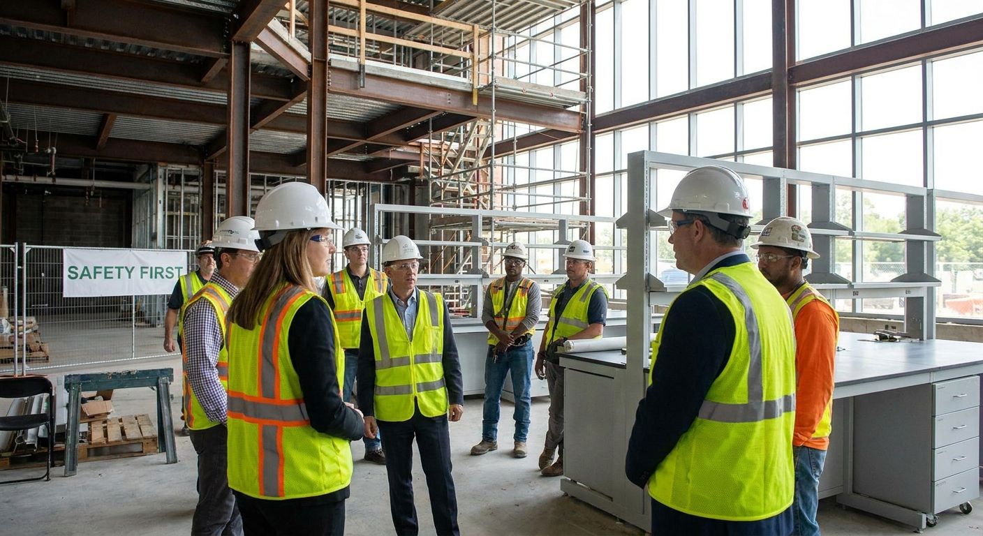 Safety staffing for laboratory and R&D facility construction