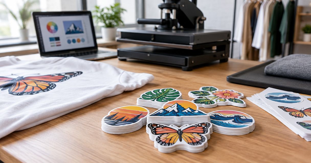 Best DTF sticker options for custom apparel printing 2026