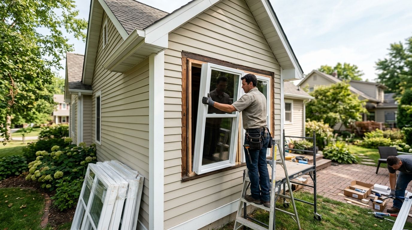 Window replacement for Central Iowa home renovations