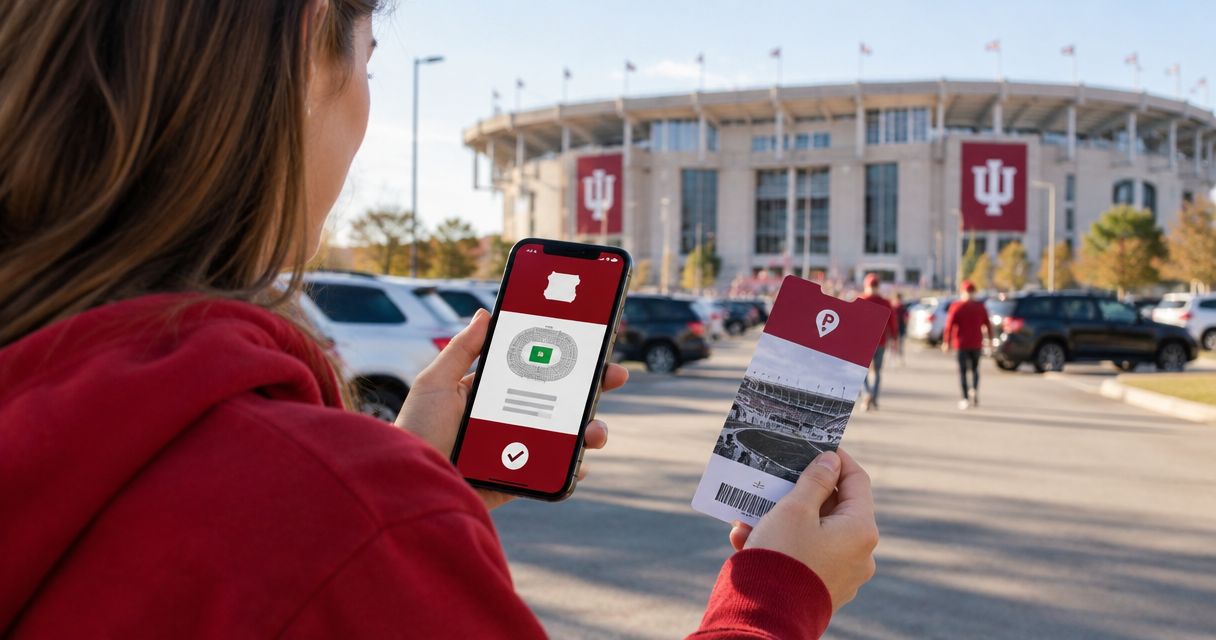 How to connect your SeatGeek IU football tickets to guaranteed parking