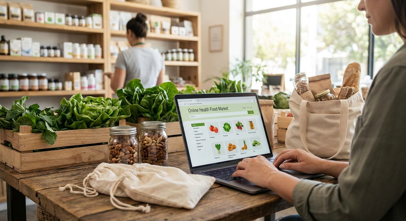 Grocery ecommerce platform for health food and natural stores
