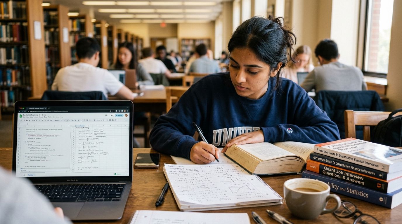Quant interview prep for undergraduates with no finance background: complete 2026 guide
