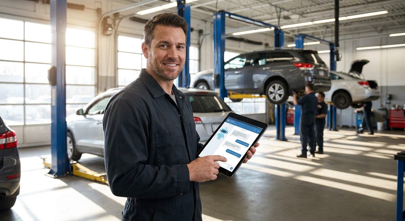 AI customer service agent for auto repair shops