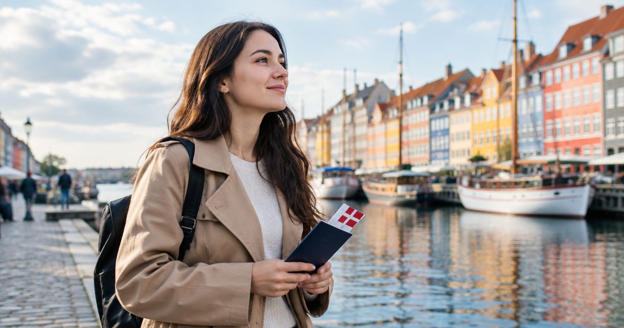 Can you switch from a tourist visa to a work permit in Denmark?