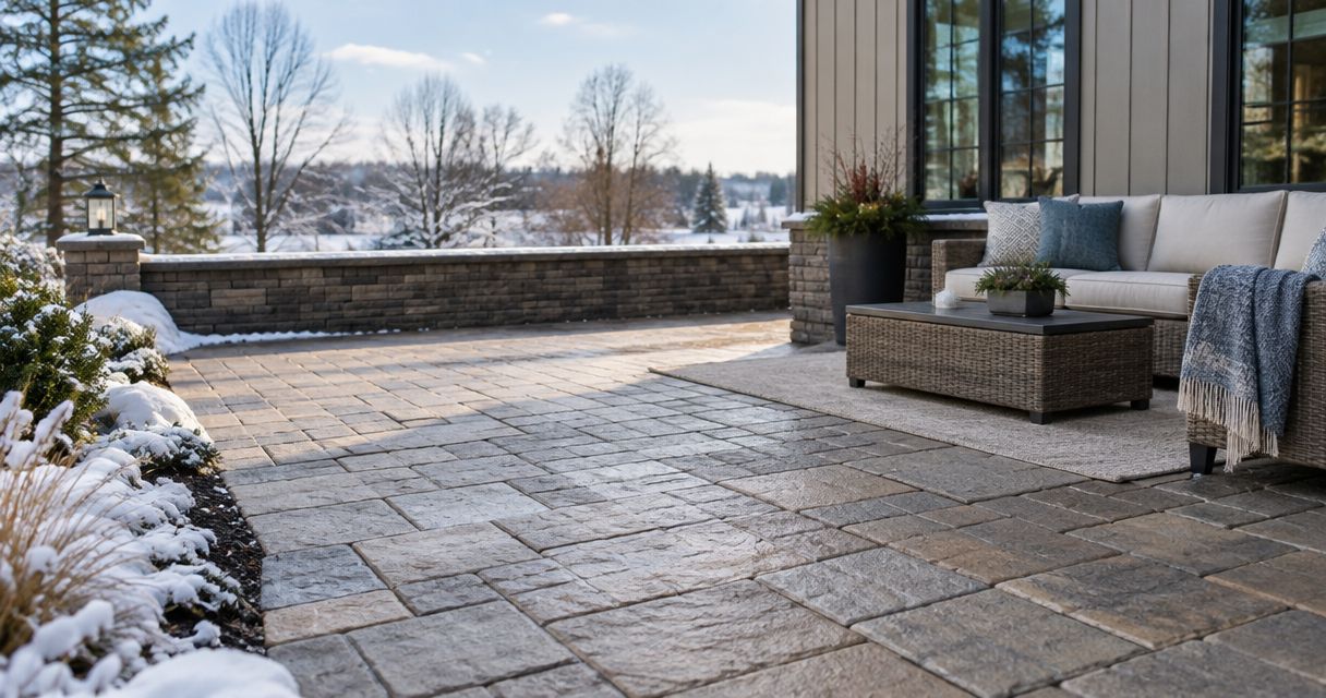 Best patio paver materials for Central Illinois winters 2026