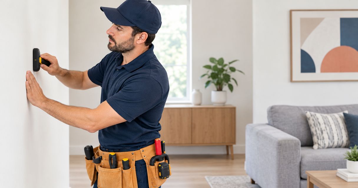 Home repair services for wall mounting: checking your wall first