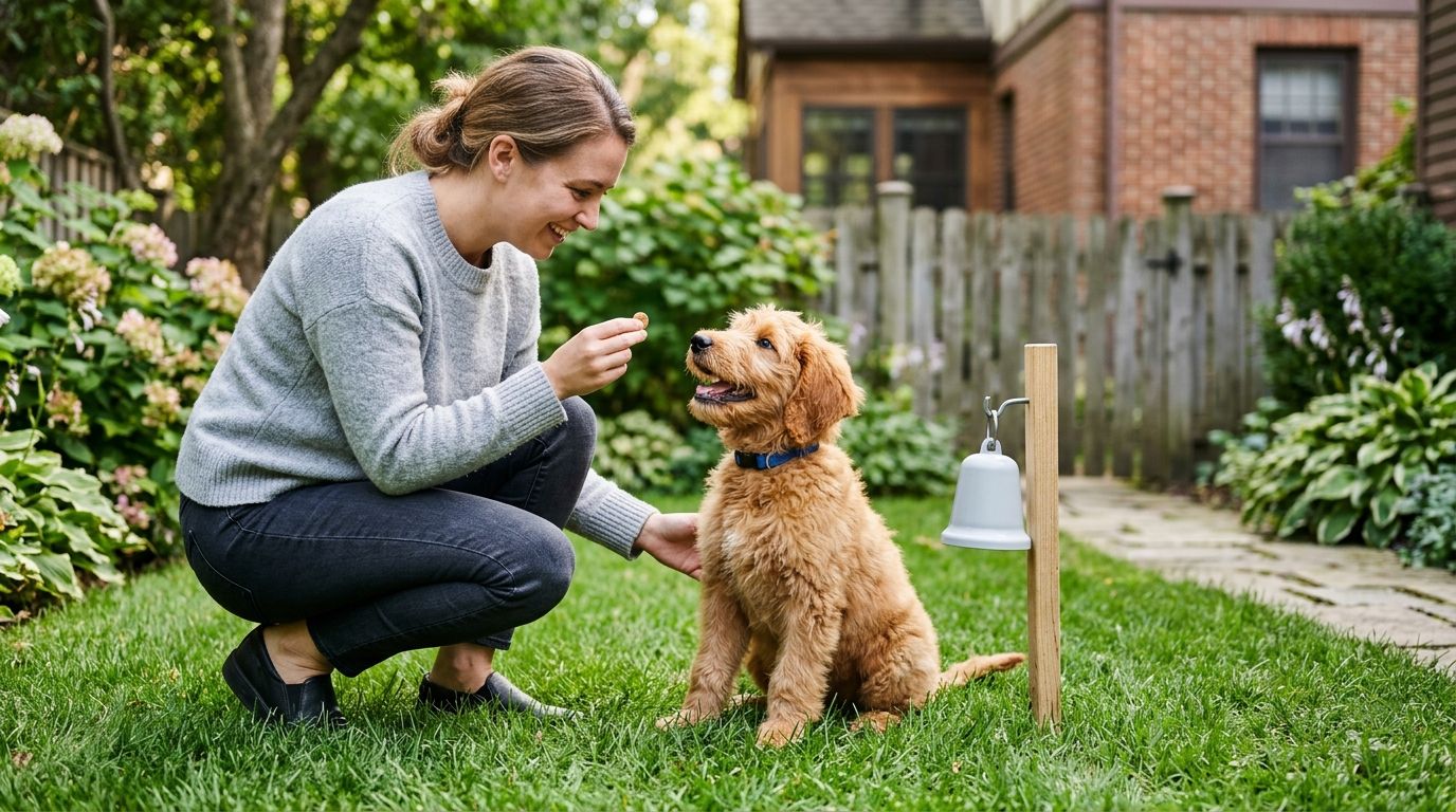 How long does it take to potty train a Goldendoodle?