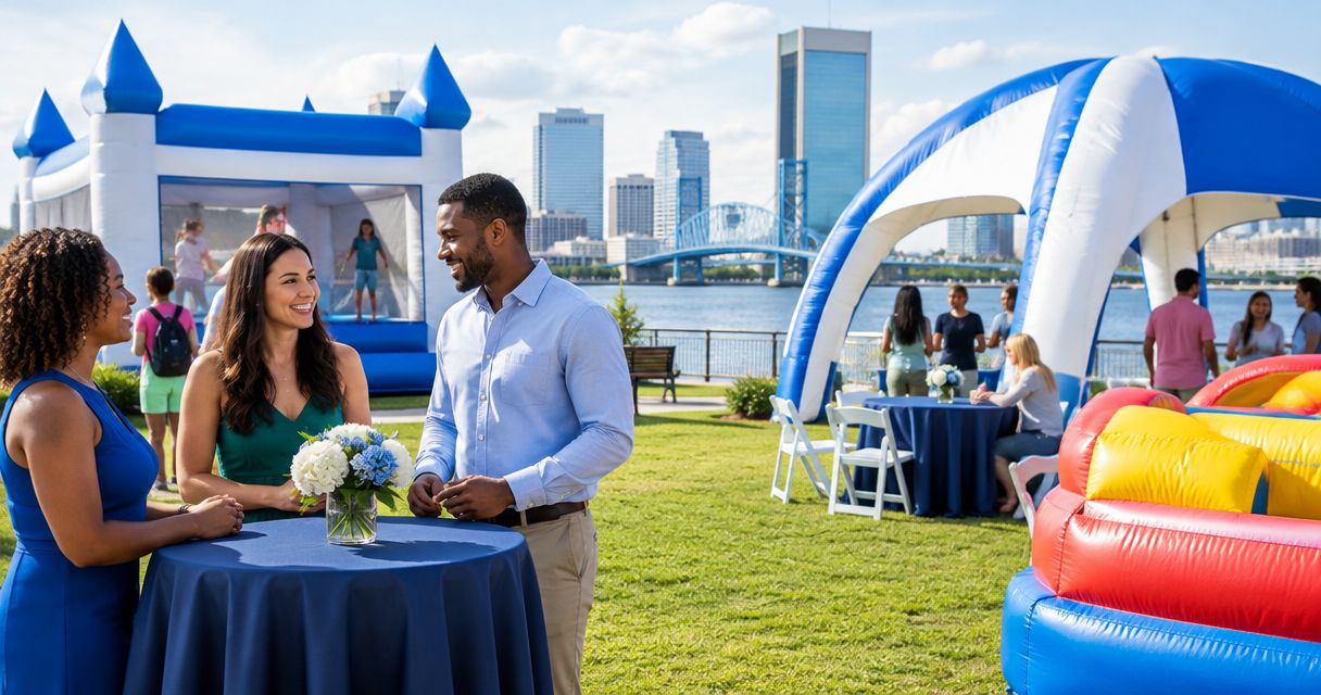 Best inflatable rentals for fundraisers and nonprofit events in Jacksonville 2026