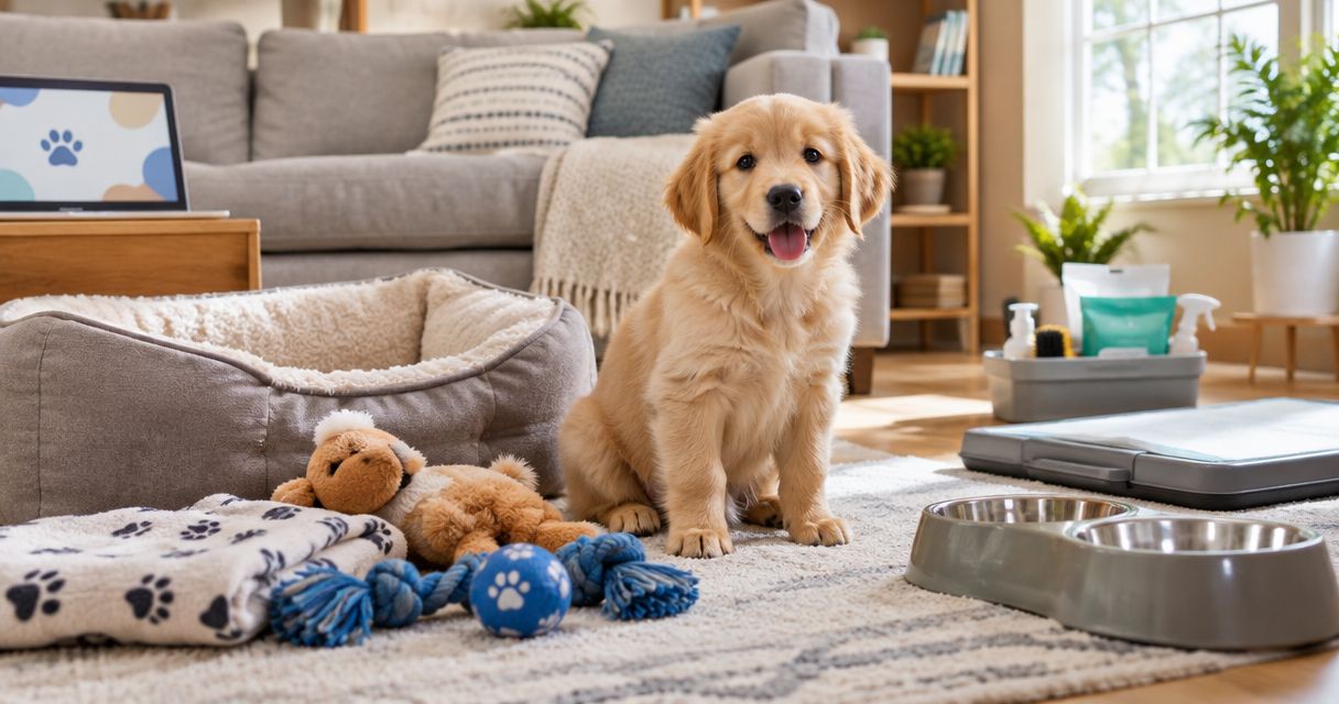 Preparing your home for puppy pickup: complete 2026 checklist