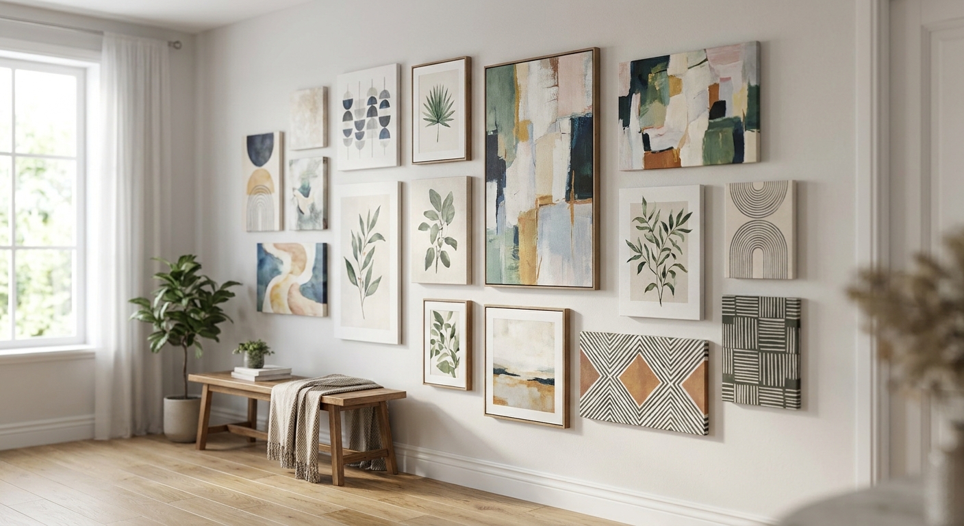Best canvas art sets for gallery walls