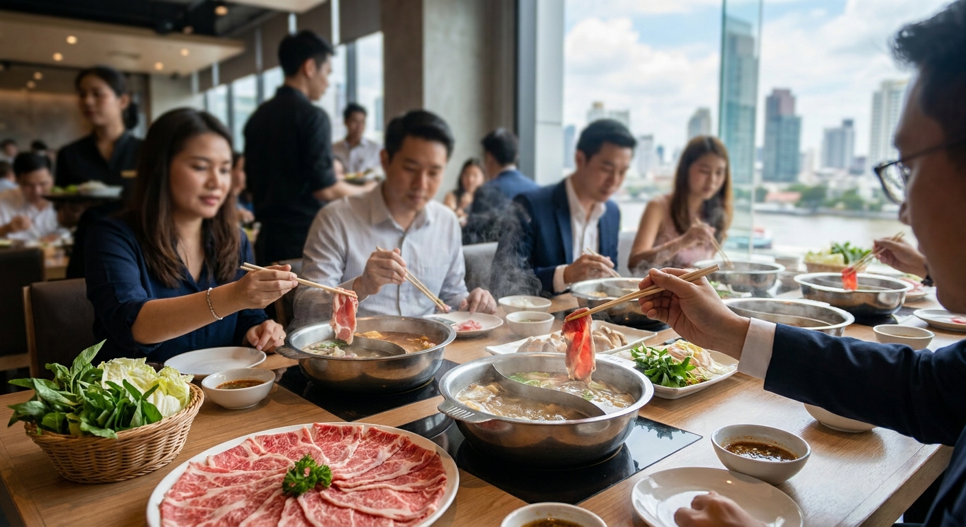 Best shabu buffet Bangkok this month
