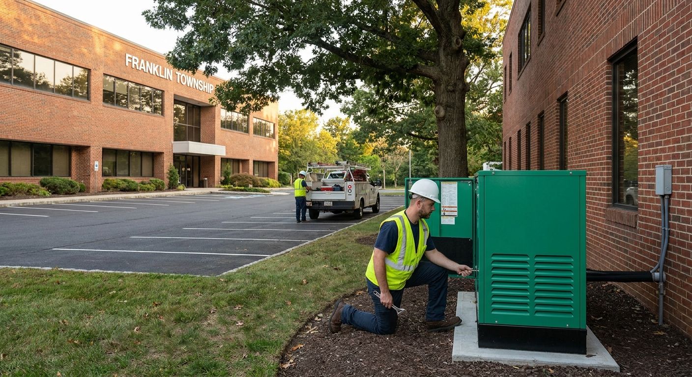 Generator installation for Franklin Township NJ businesses