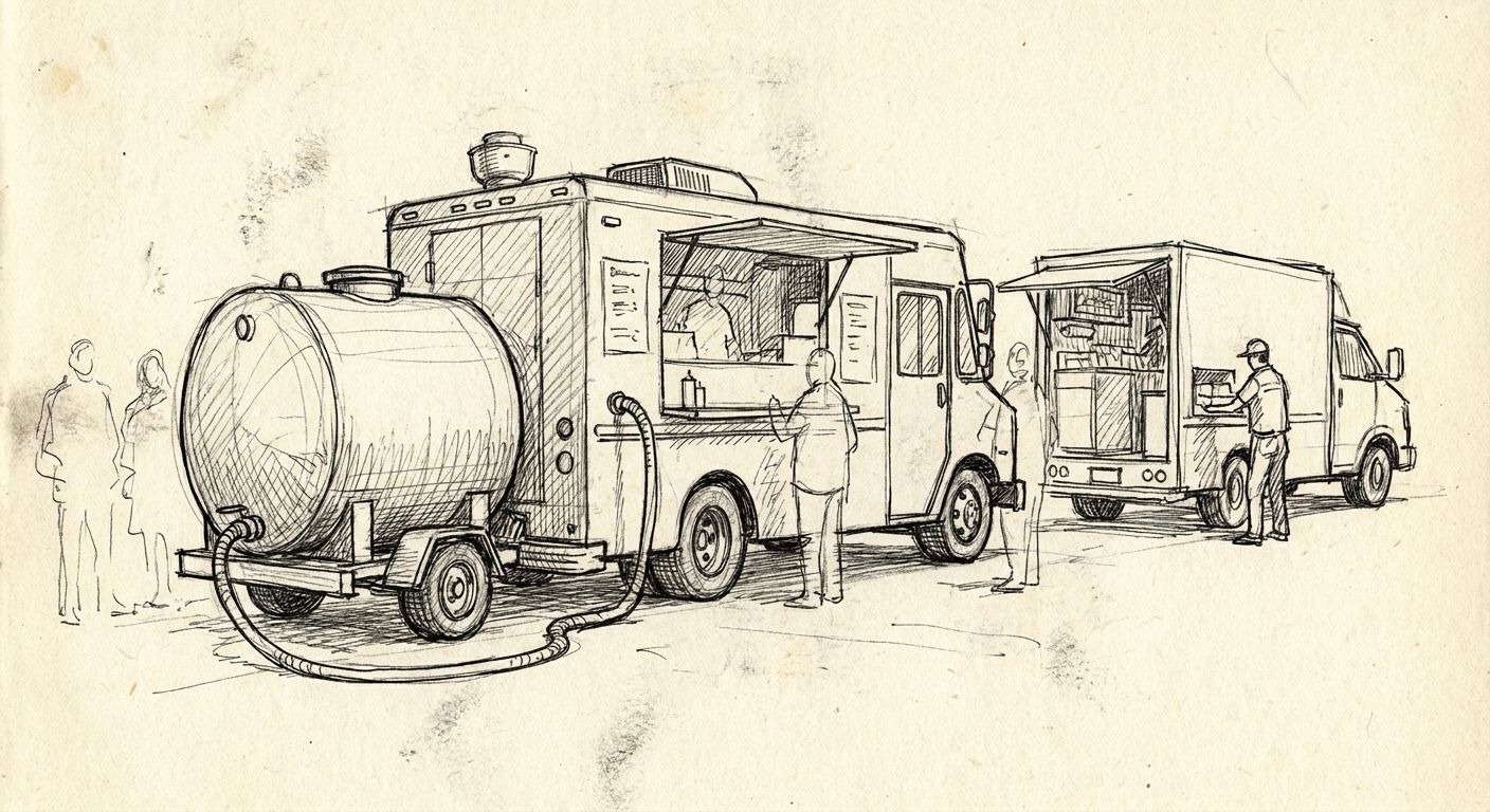 Best holding tank rental for food trucks