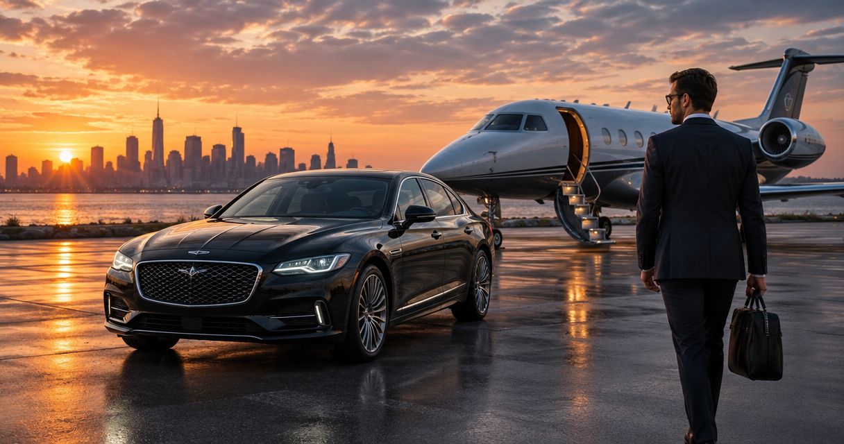 Luxury car rental in New Jersey for corporate events