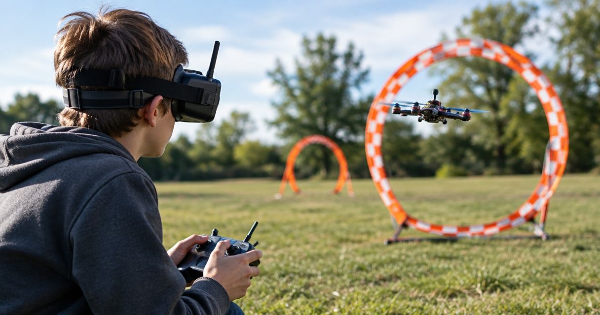 Is FPV drone racing safe for kids?