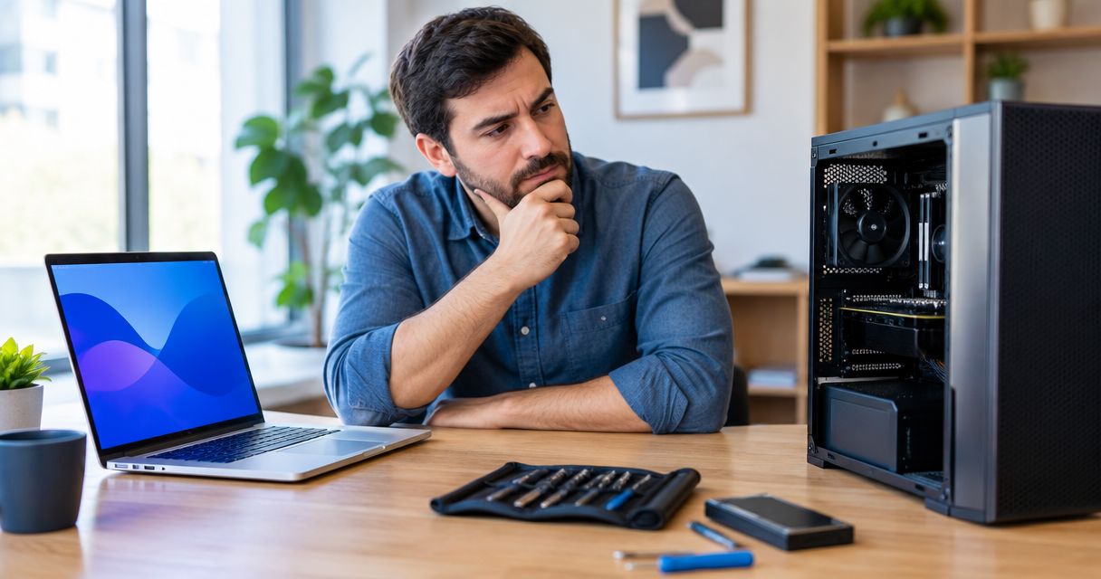 Is it cheaper to repair or replace an old business computer?