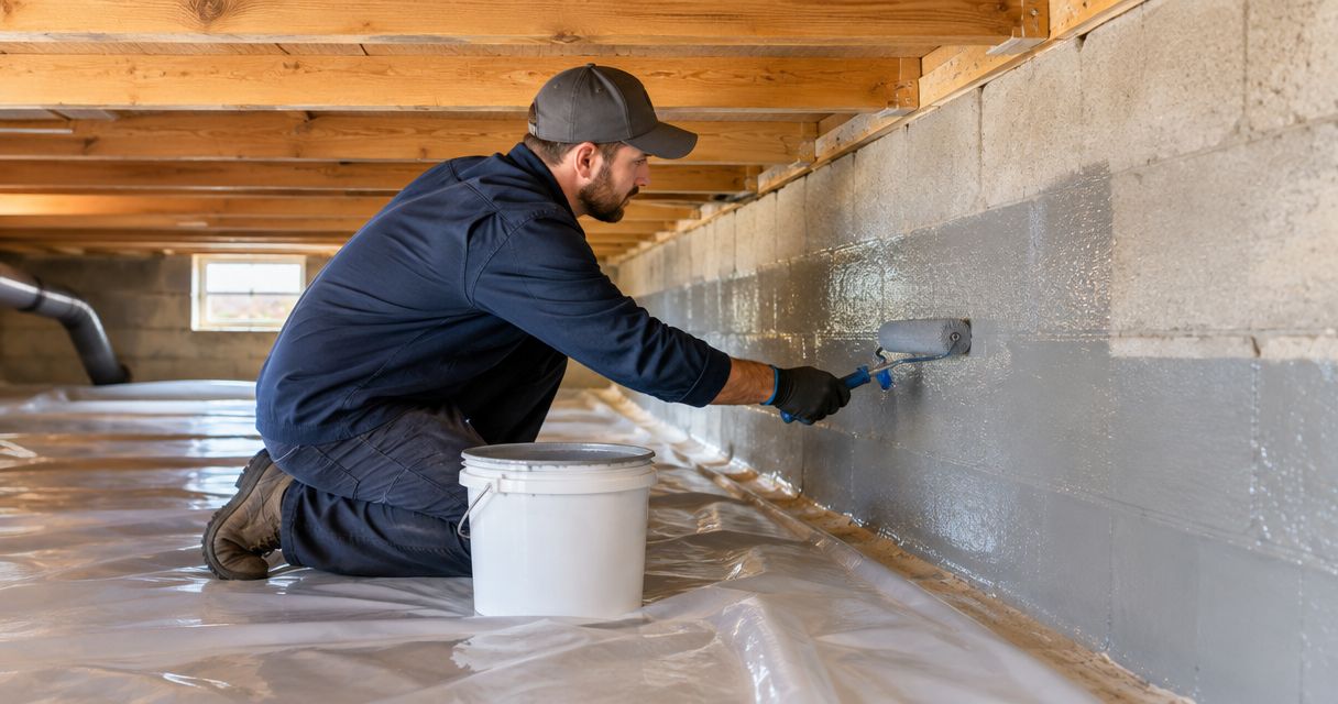 Best waterproofing solutions for crawl space homes