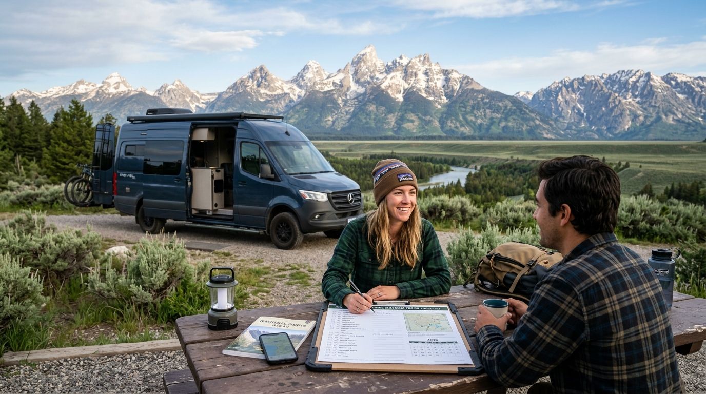 National parks checklist for RV travelers: complete 2026 guide