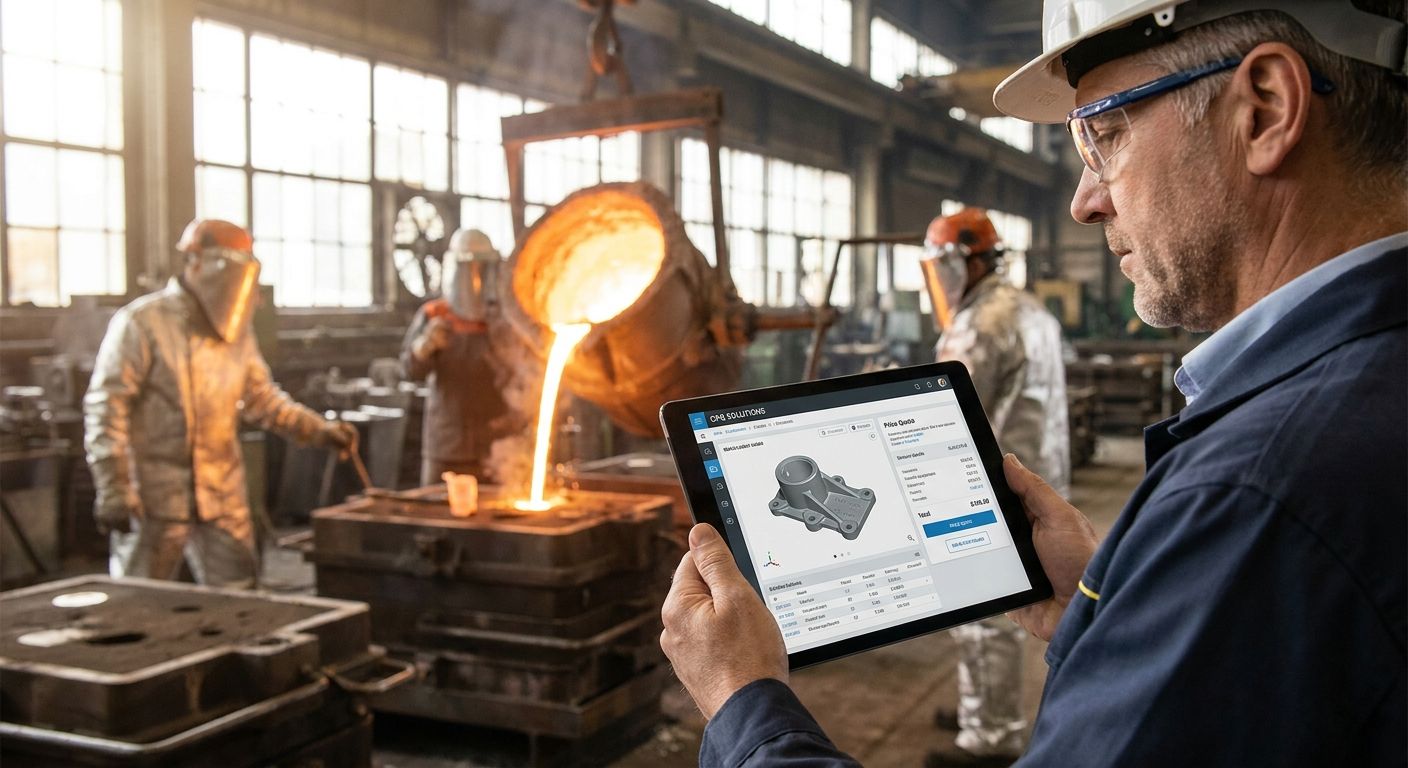 Best CPQ software for foundries and casting manufacturers