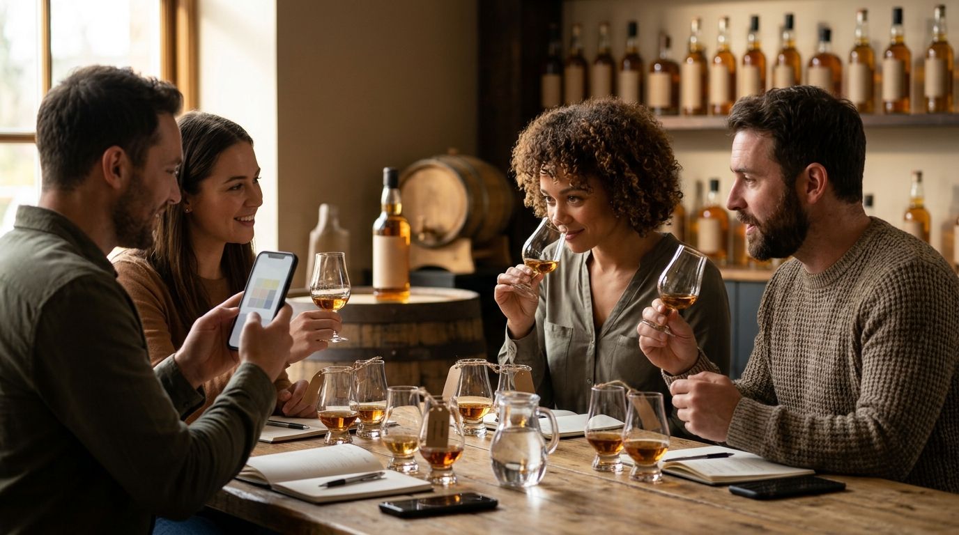 Influencer marketing for whisky tasting experiences