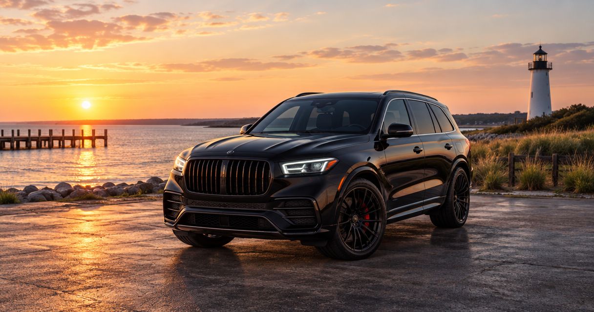 Luxury SUV rental for a coastal Maryland weekend