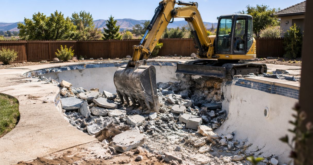 How much does it cost to tear down a swimming pool in Boise in 2026?