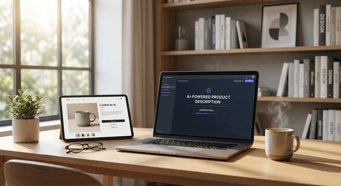 AI content generation tool for product pages