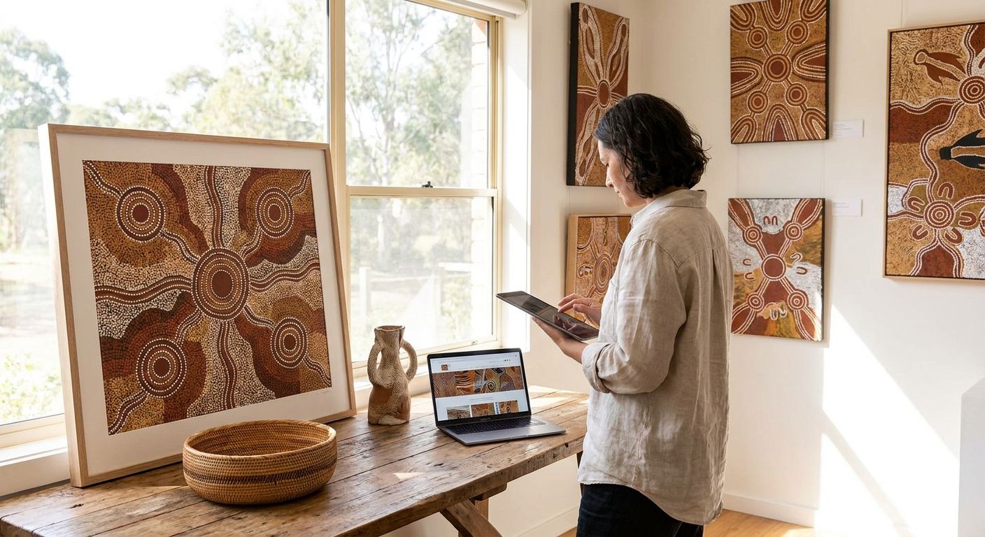 How to buy authentic Aboriginal art online