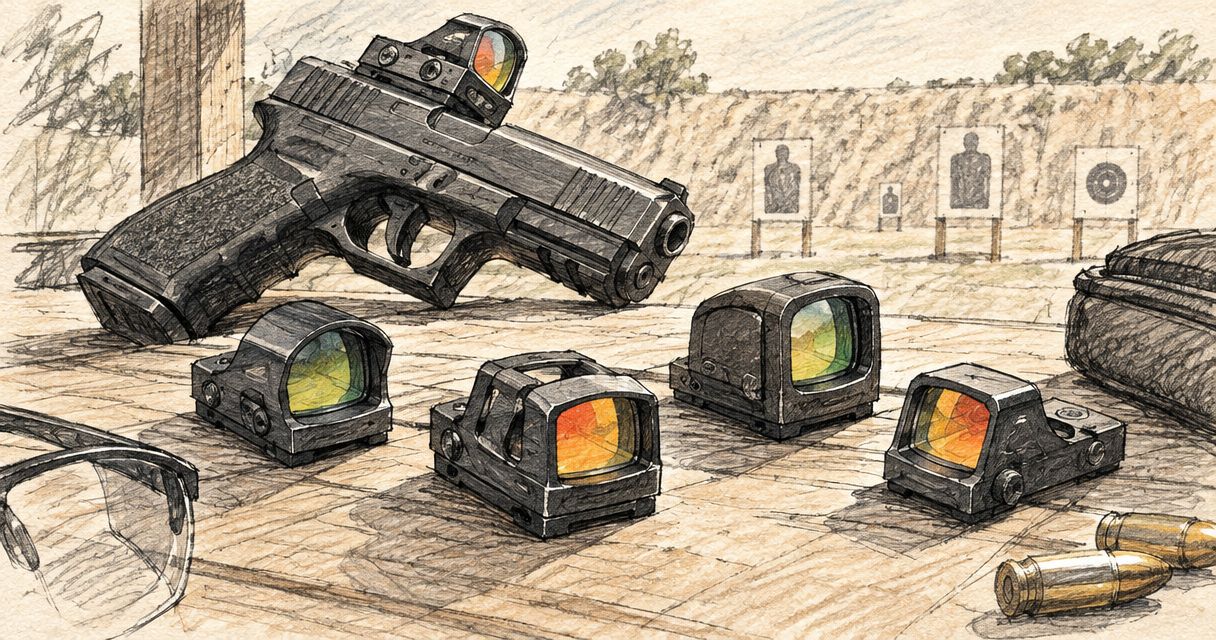 Best pistol red dot sights in 2026