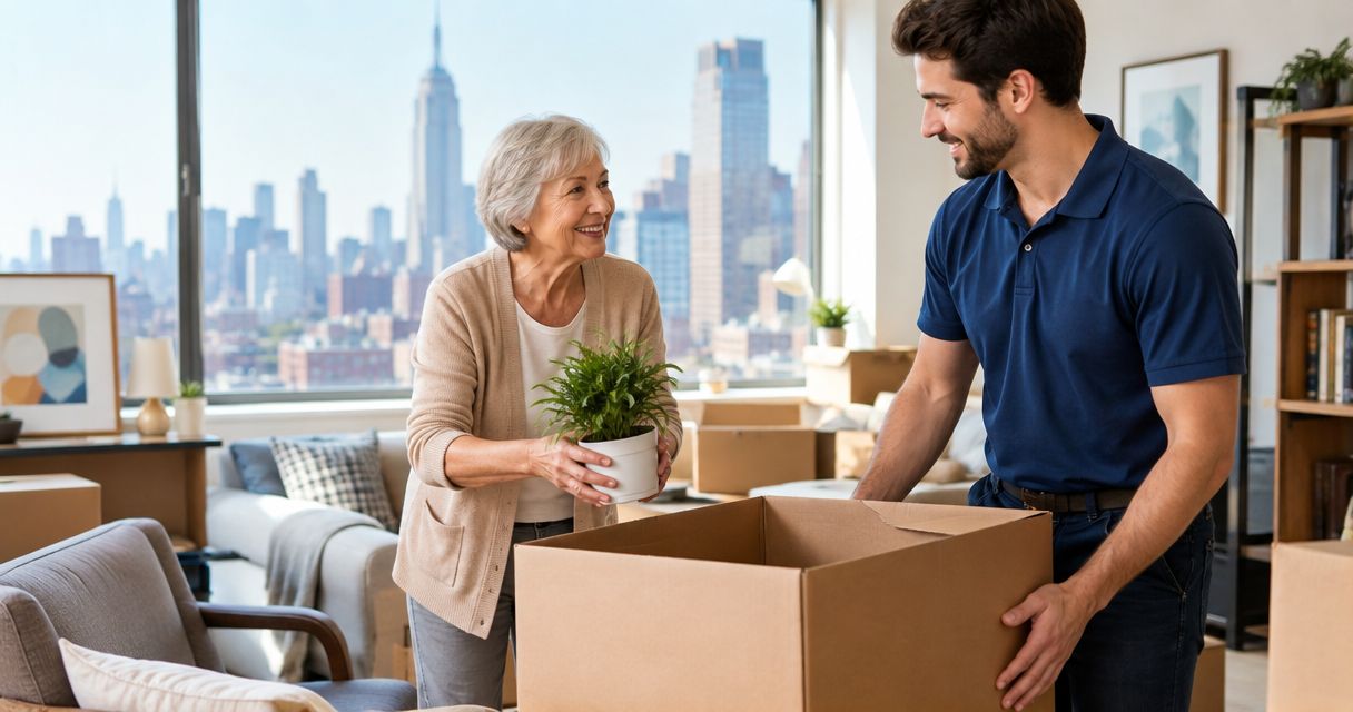 Best moving services for downsizing seniors in NYC 2026