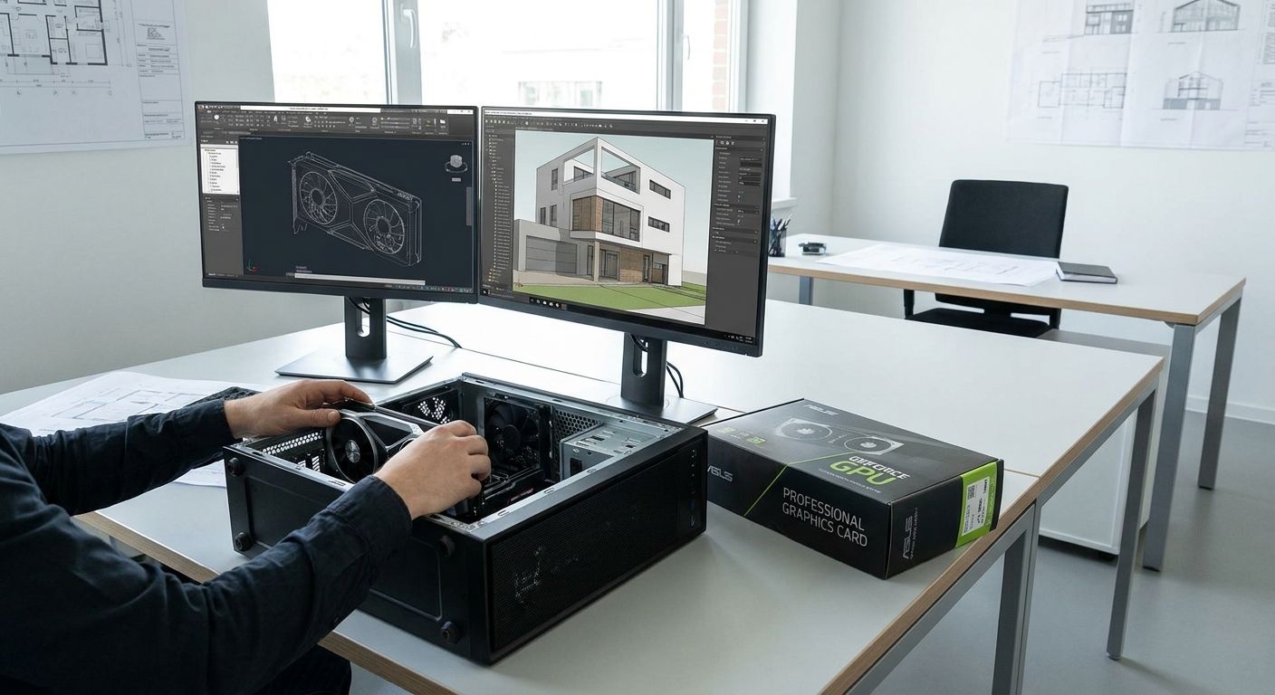 GPU upgrades for business design and CAD workstations