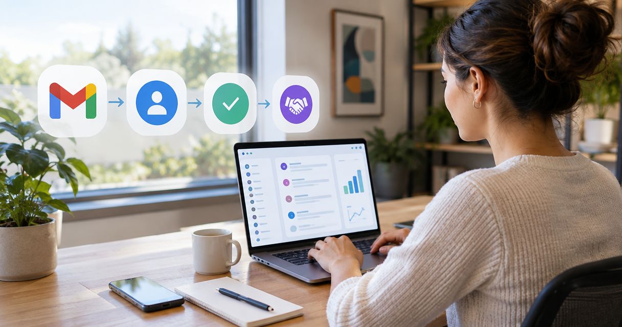 Gmail to closed deals: complete 2026 CRM workflow