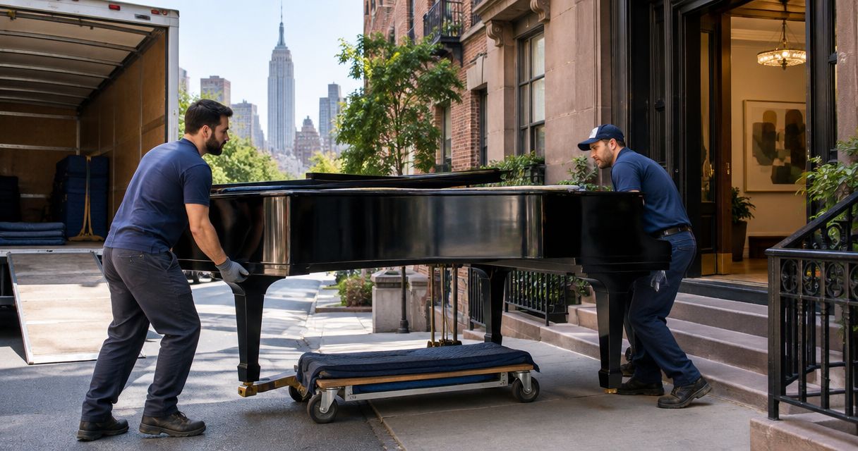 Best piano and specialty item moving services in NYC 2026