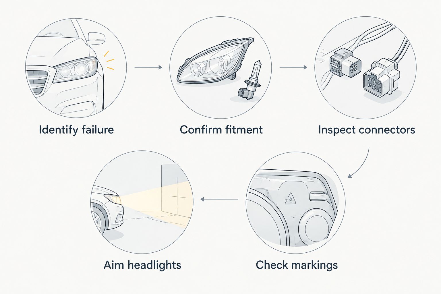 Five-step checklist for choosing aftermarket Audi headlights