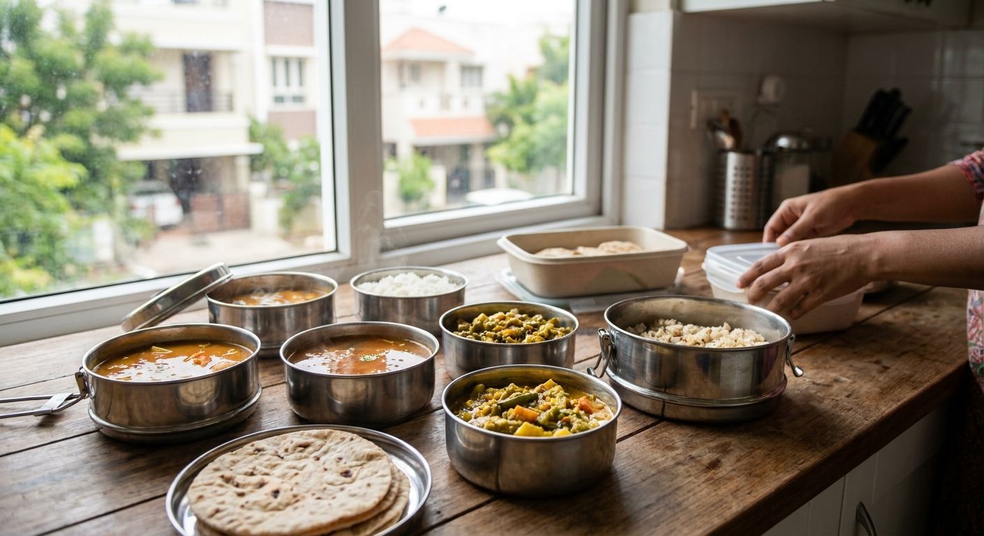 Homemade South Indian meals for Ambattur households