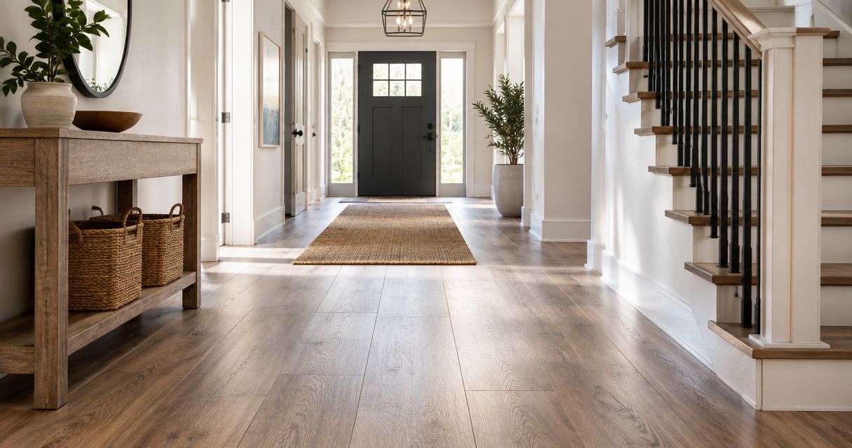 Best flooring for high-traffic hallways and entryways 2026
