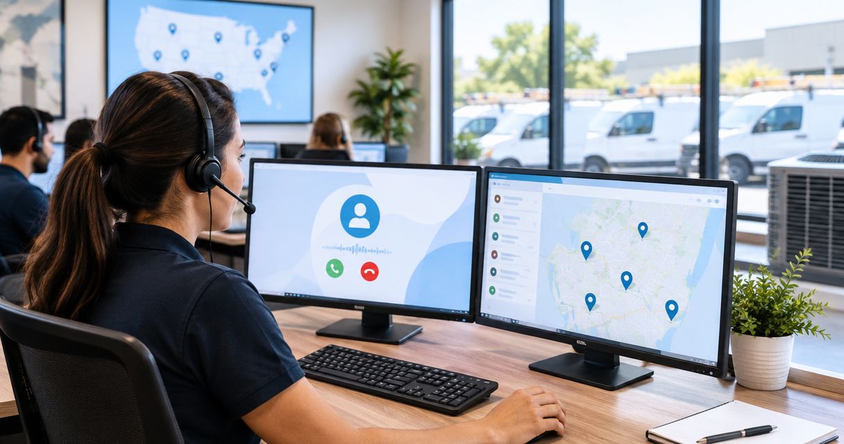 Call answering for multi-location HVAC companies: complete 2026 guide