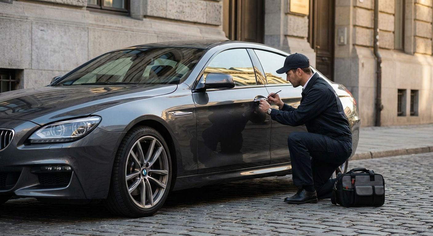 Car lockout assistance for luxury and imported vehicles