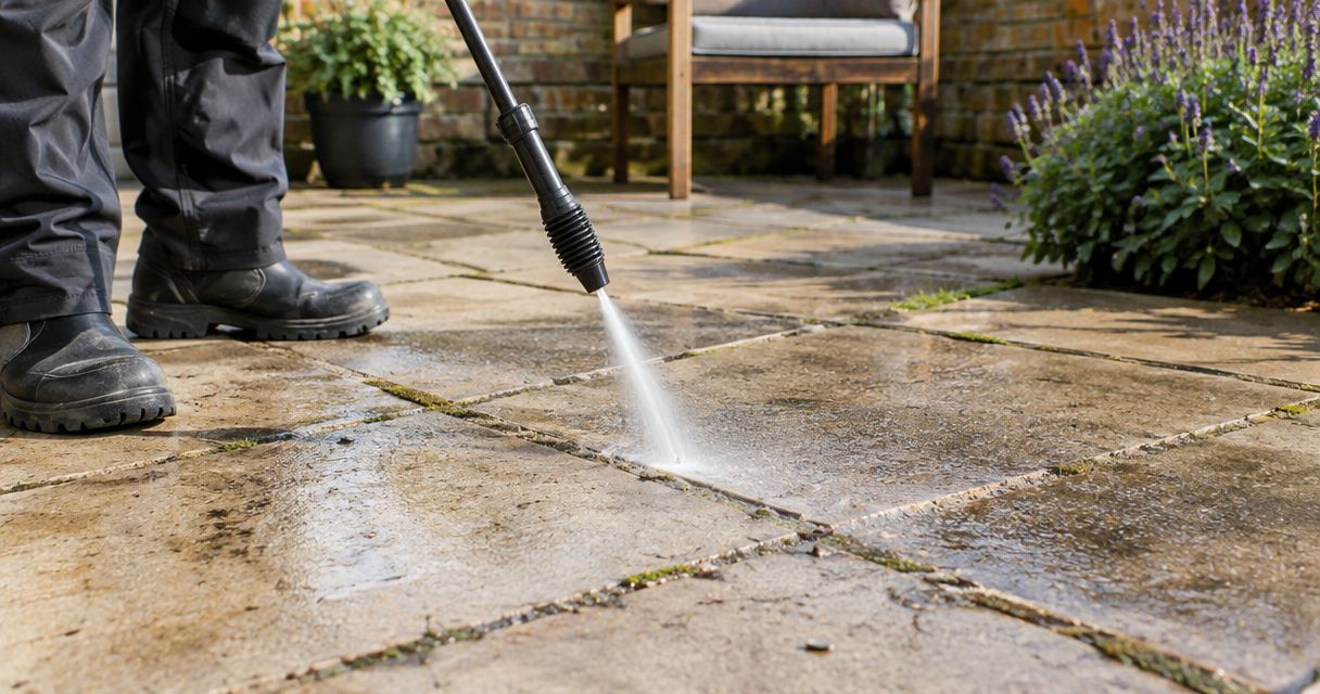 Patio cleaning in Milton Keynes: what if the joints are loose?