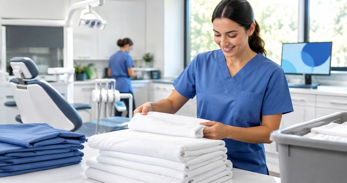 Laundry service for medical and dental offices: complete 2026 guide