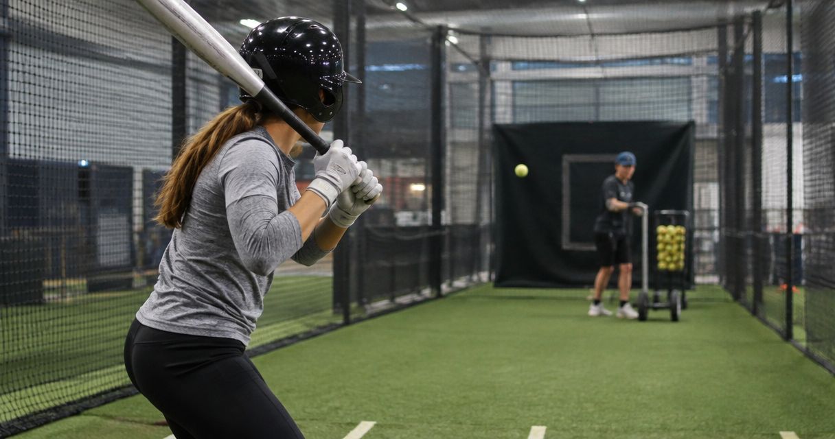How long does a batting cage session last at 1st Base?