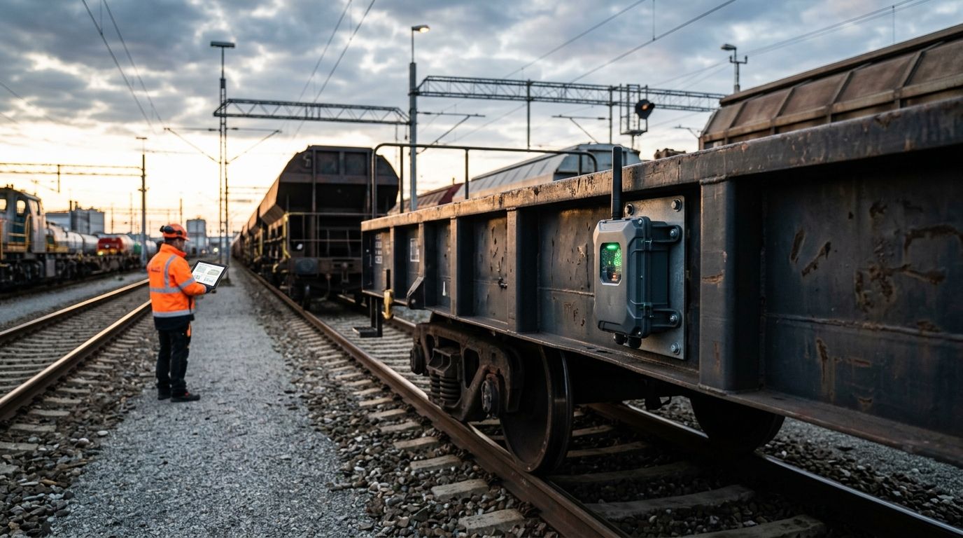 IoT asset tracking for rail and railcar fleets