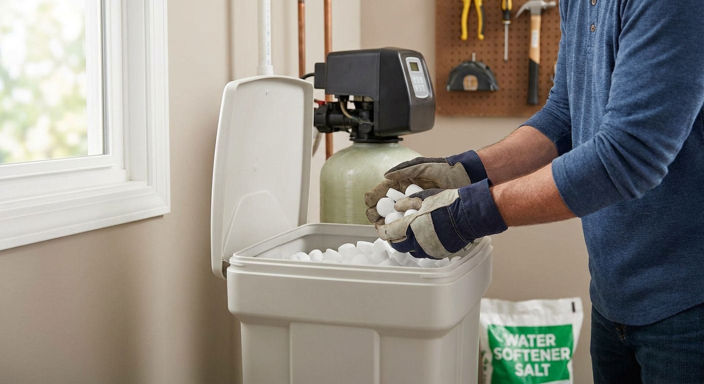 How to maintain a water softener system